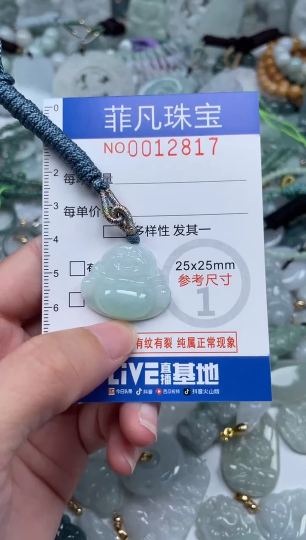 颈饰未镶嵌翡翠12817
