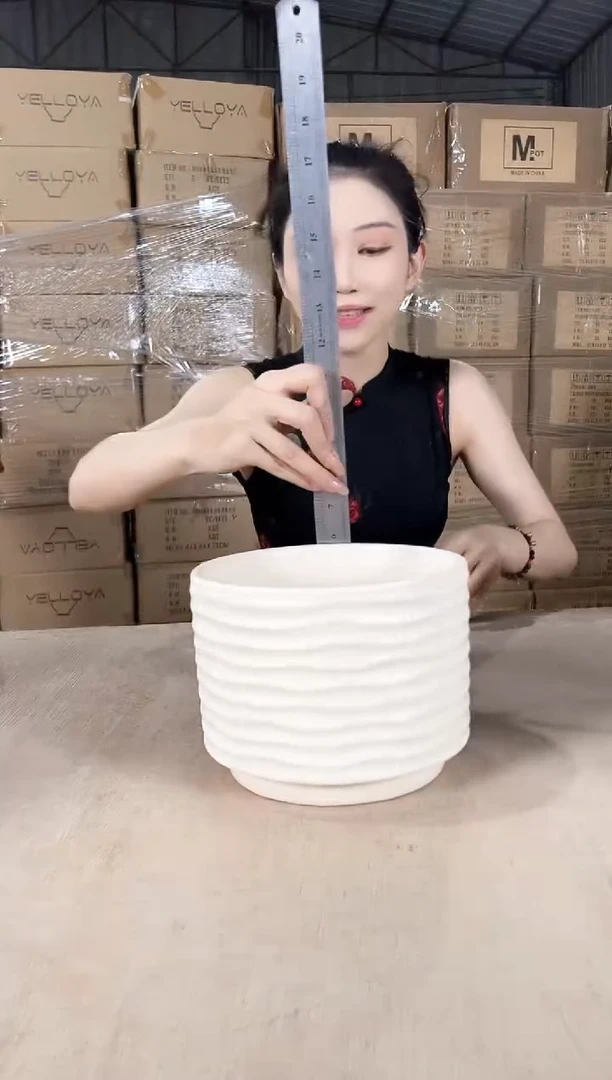 杯型格子米黄19x14