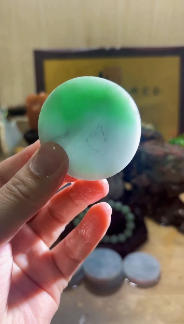 颈饰未镶嵌翡翠A货常星5429