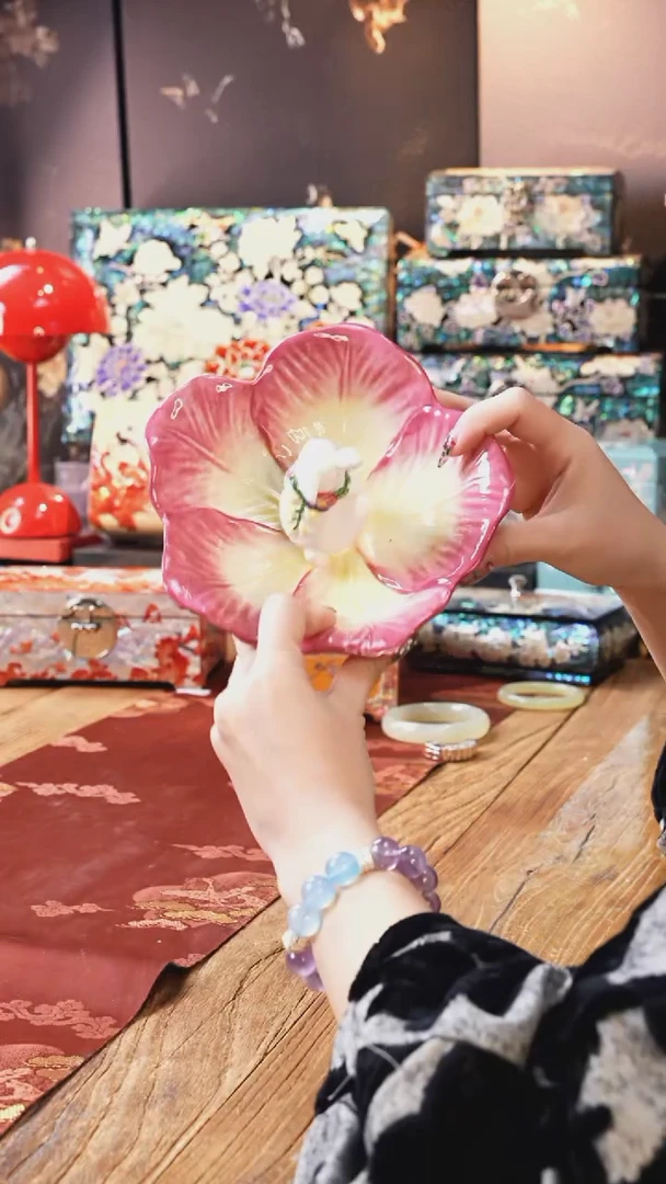 【闪购商品】瓷片豆包儿推荐饰品摆件