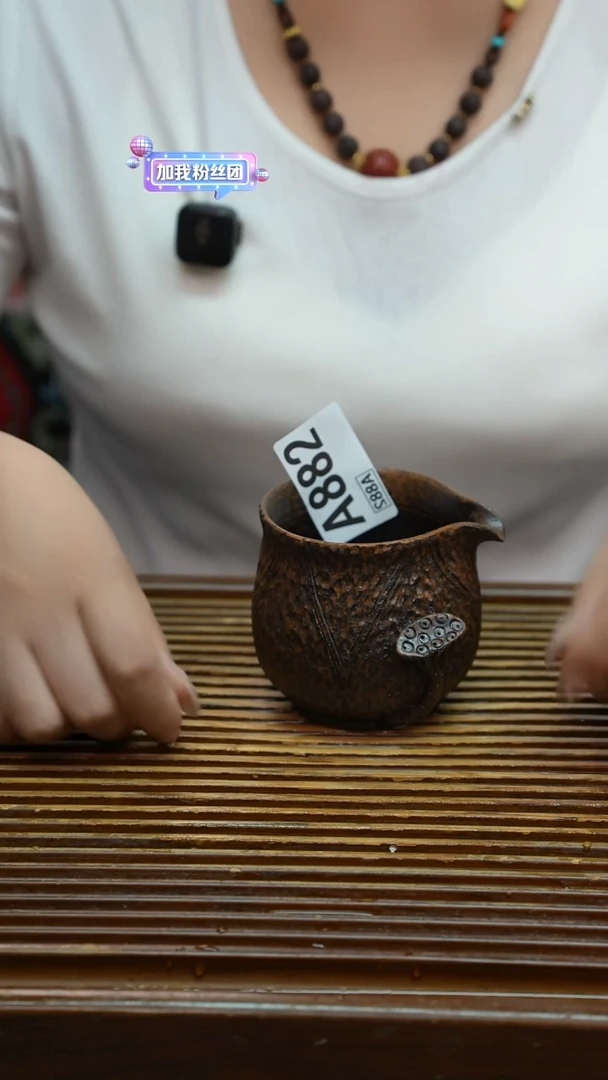 万古烧粗陶手工茶具