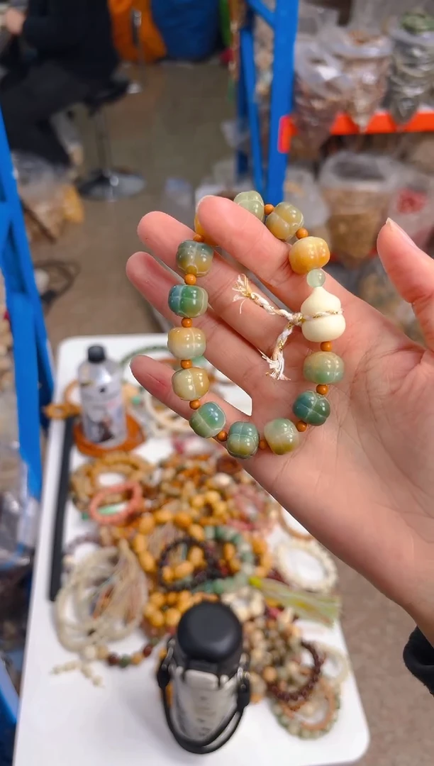 吊坠菩提根/象牙果敦煌事事如意单圈