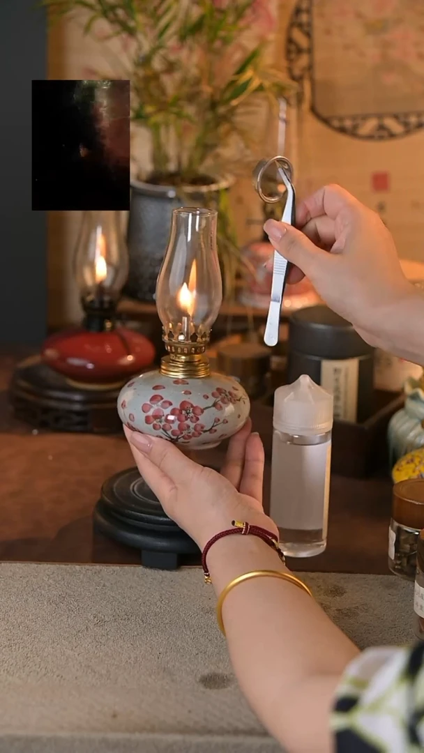 景德镇陶瓷香薰灯摆件