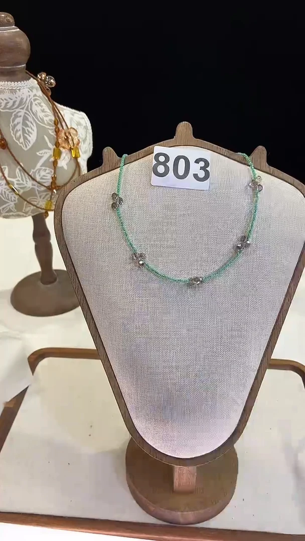 项链钛钢淡水珍珠803