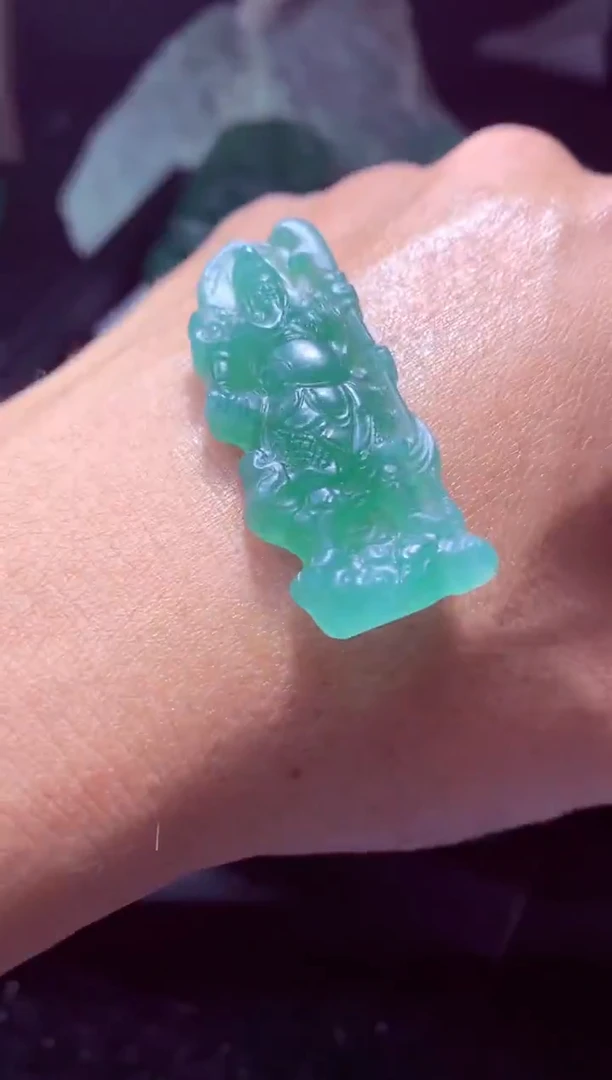 未镶嵌定制翡翠嘉*天然缅甸翡翠A货吊坠多样性发货其一