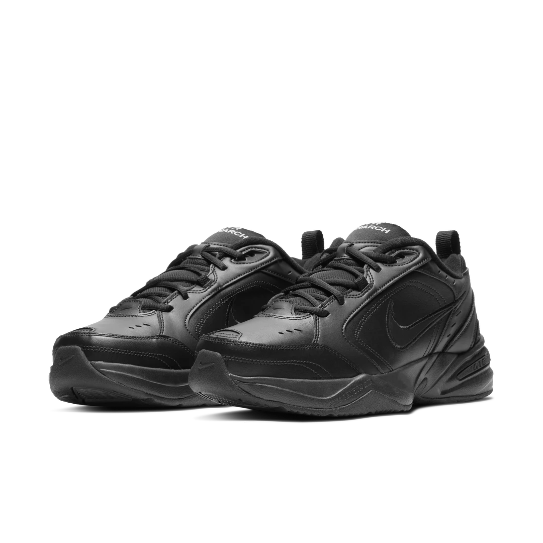 NIKE/耐克Air Monarch IV男子黑色缓震低帮休闲老爹鞋4 15445-001