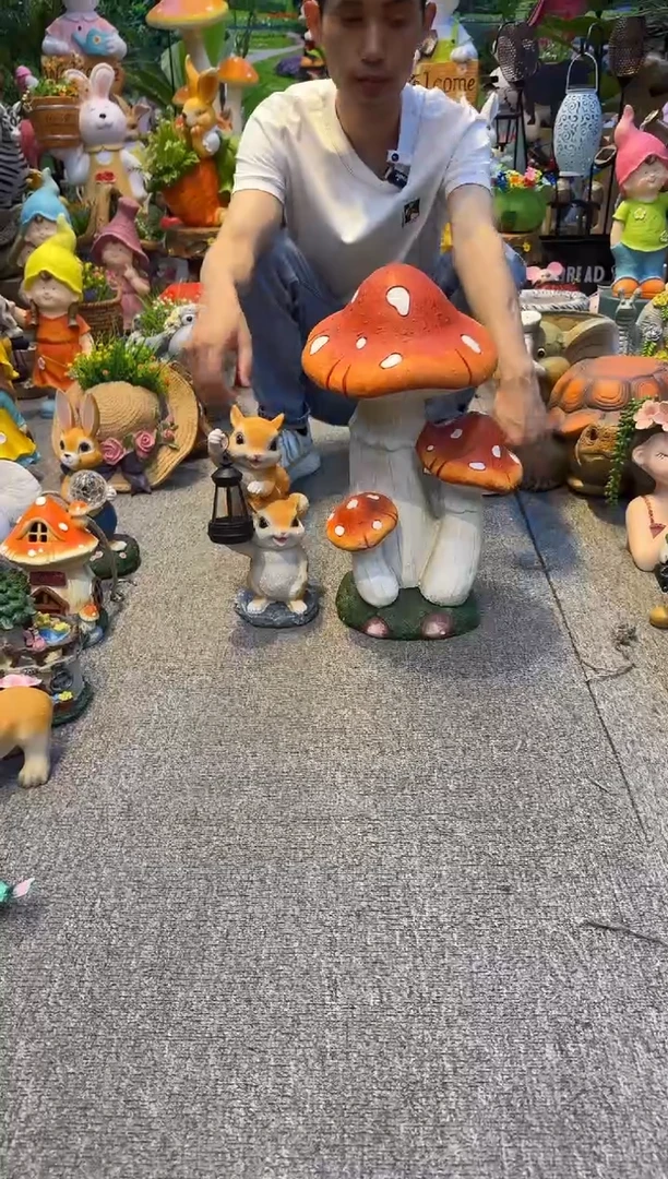 花盆庭院摆件&002&