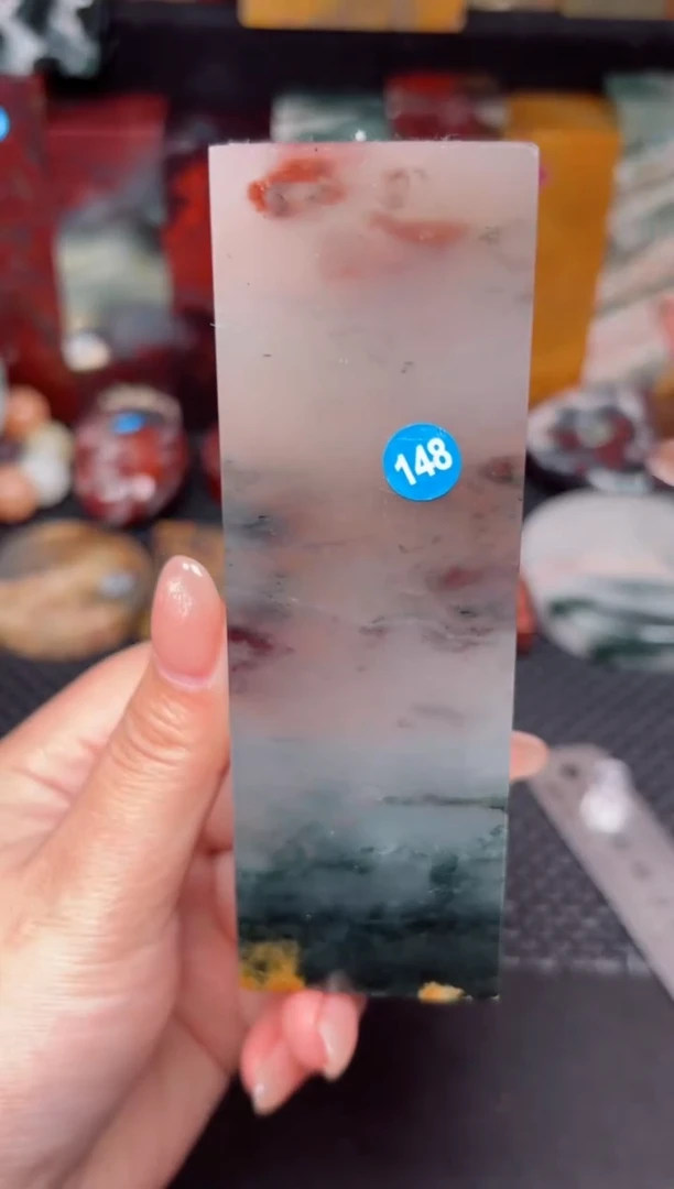 玉 桂林鸡血创意摆件装饰 编号：148