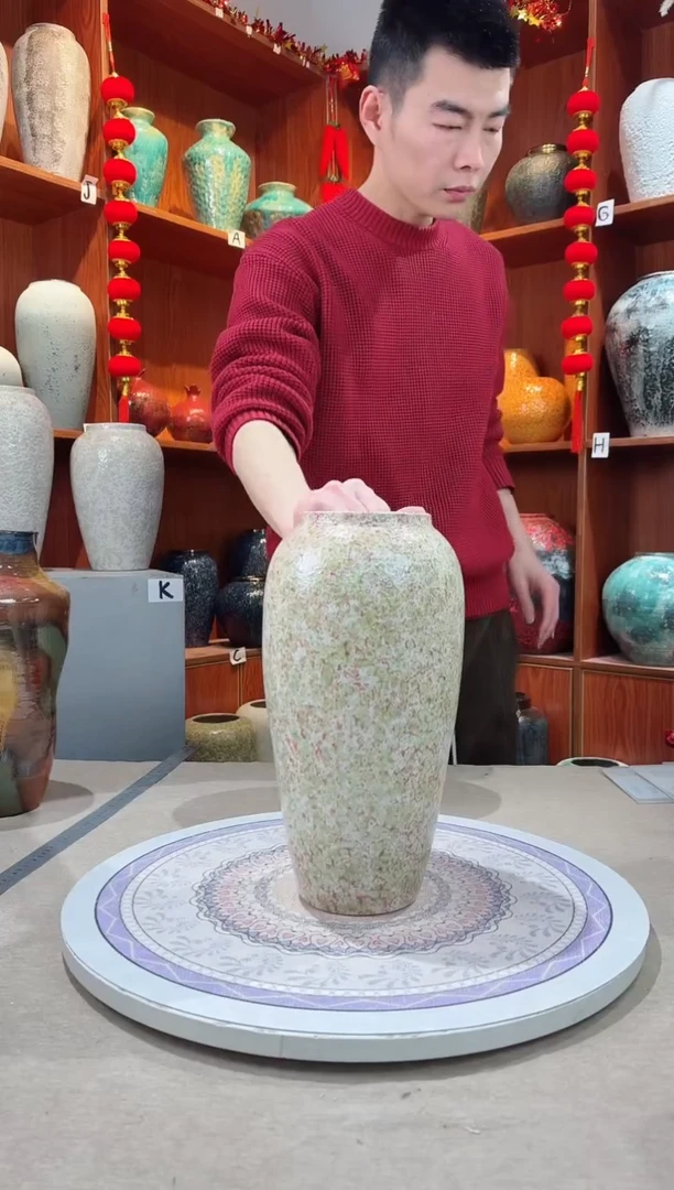 【闪购商品】瓶陶瓷花瓶 无花 绿野仙踪大号