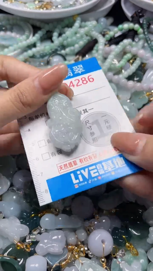 颈饰未镶嵌翡翠4286