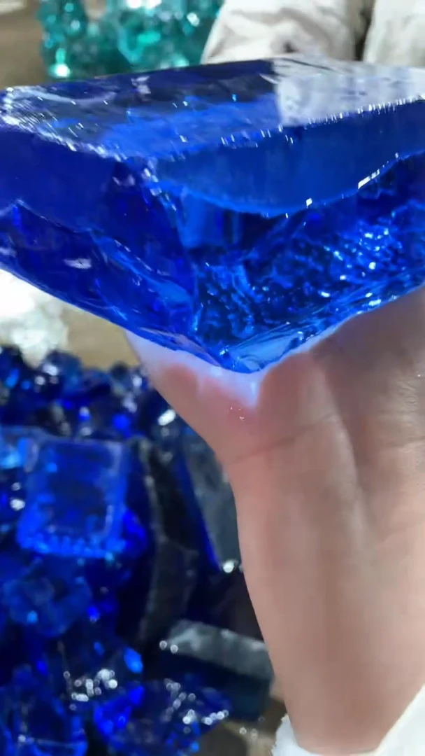 新疆五彩石原石摆件