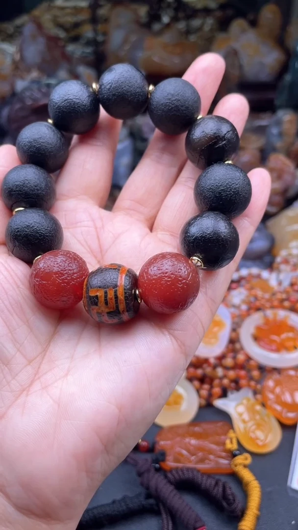 【闪购商品】玛瑙/玉髓颈饰未镶嵌AA