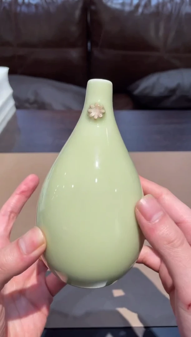 180窑承青瓷小口花器