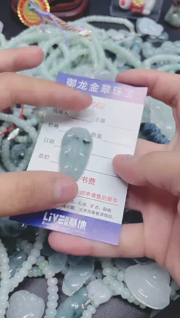 翡翠未镶嵌颈饰018