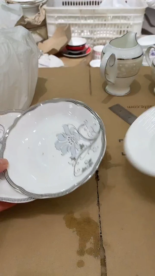 2个百年好合1个白瓷