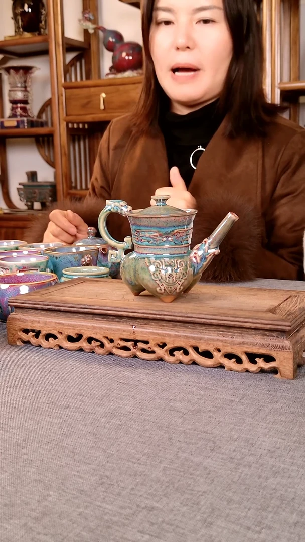 瓷片仰韶印象 土魂钧瓷