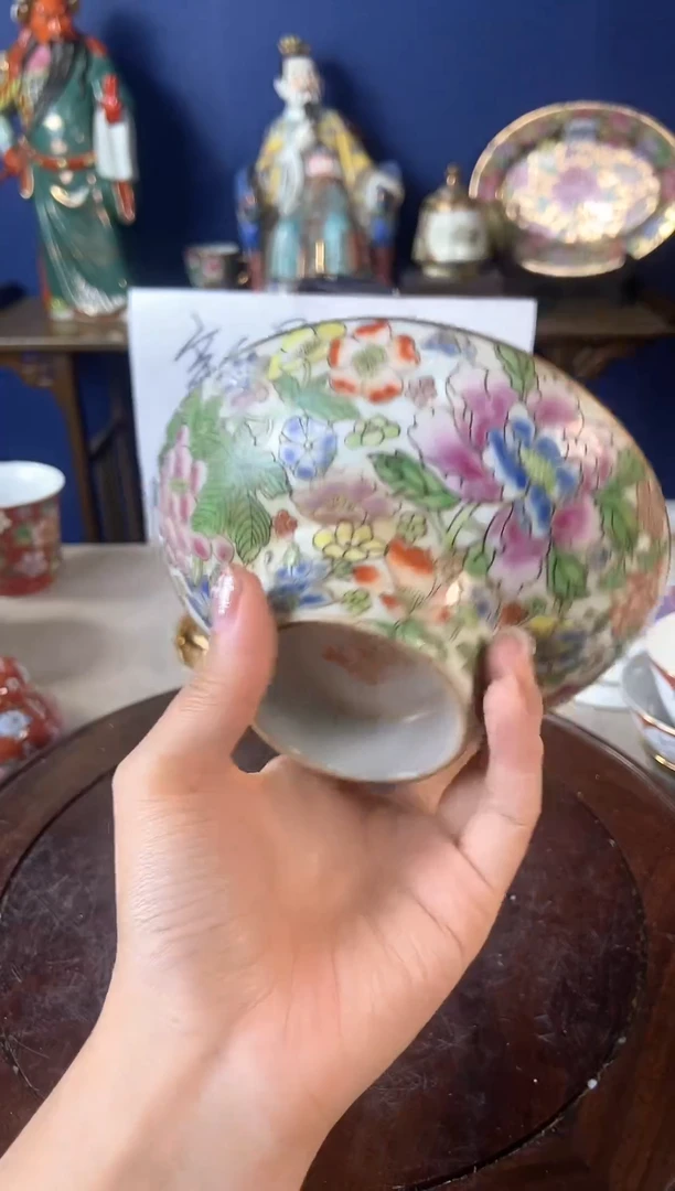瓷片微瑕景德镇窑厂瓷摆件