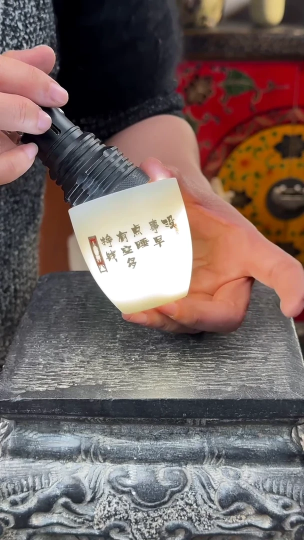 【闪购商品】摆件釉上彩陶瓷竹收纳盒