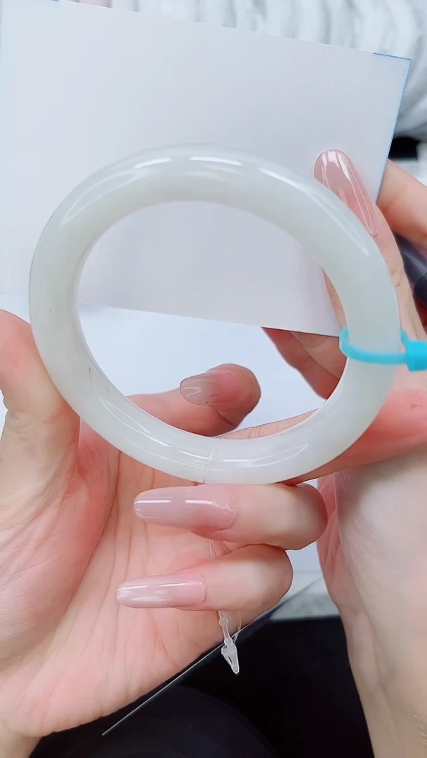 和田玉手镯未镶嵌HT96-55/56