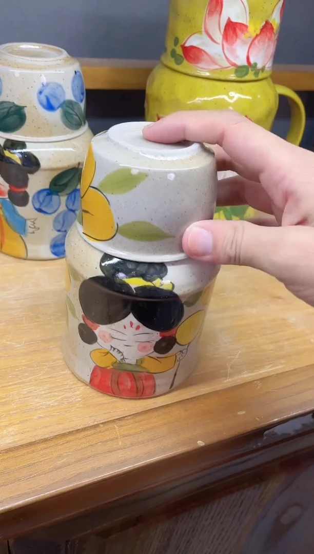 【闪购商品】瓷片景德镇手绘高温釉下彩