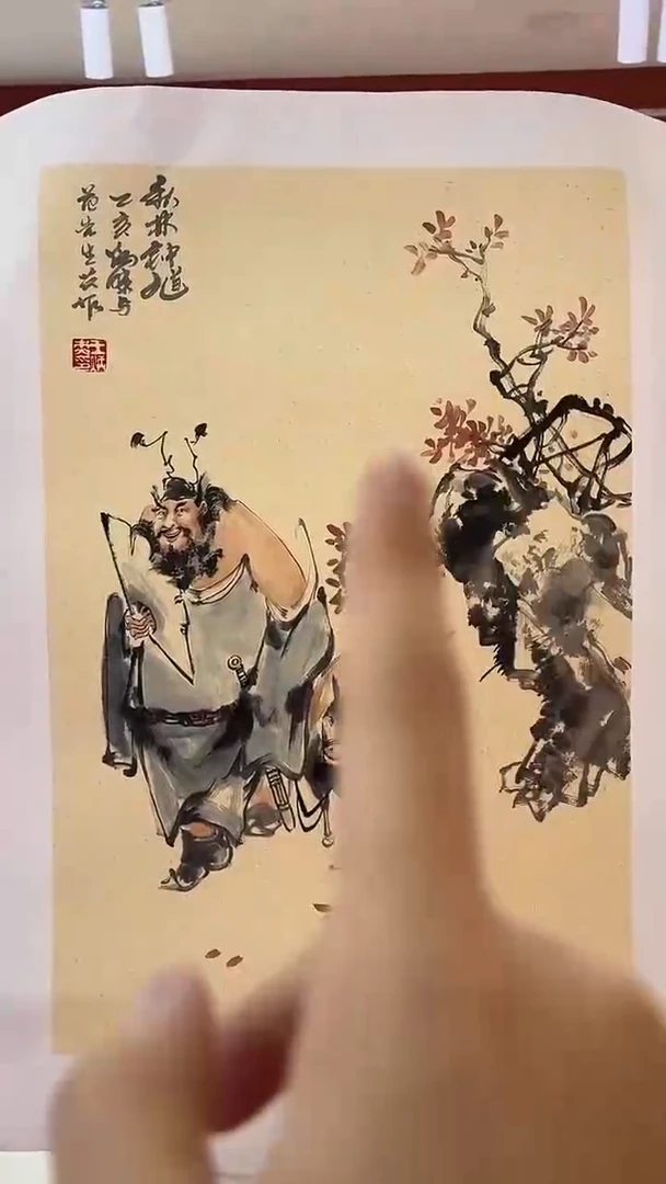 国画王炳杰手绘绘画作品31-16