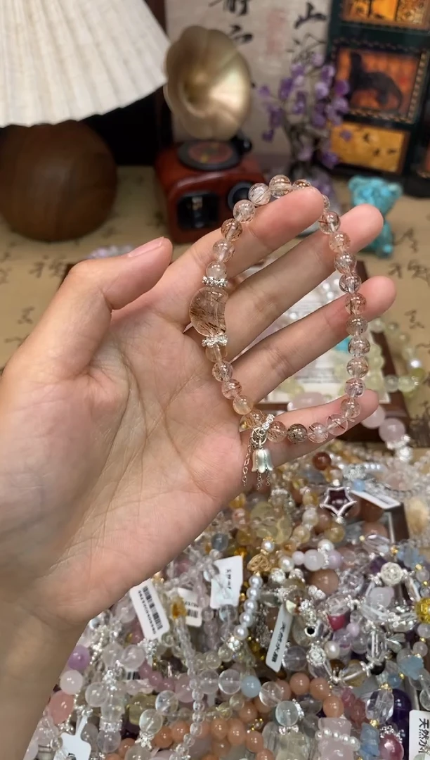 水晶手链未镶嵌240手串