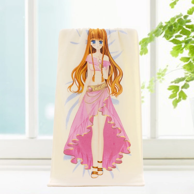 情侣整蛊温变毛巾可爱公主风浴巾柔软舒适成人爱莎公主01