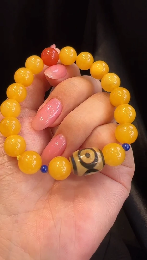 手链琥珀未镶嵌手串