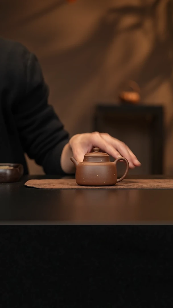 【闪购商品】紫砂茶壶允字款zzb 紫泥 言心