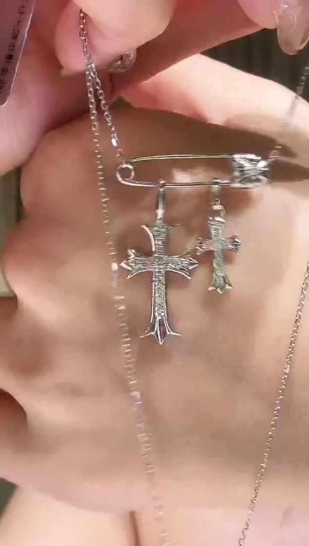 铂Pt950镶嵌项链钻石AF0782-PT-45