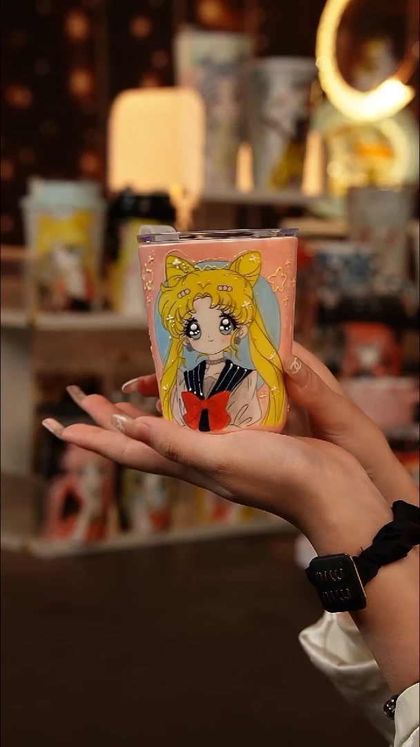 （玉泥）景德镇手工手绘文创陶瓷杯