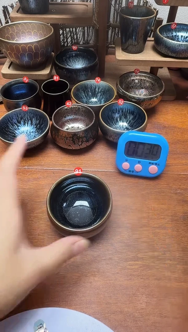 茶盏归*91号建盏工匠茶器