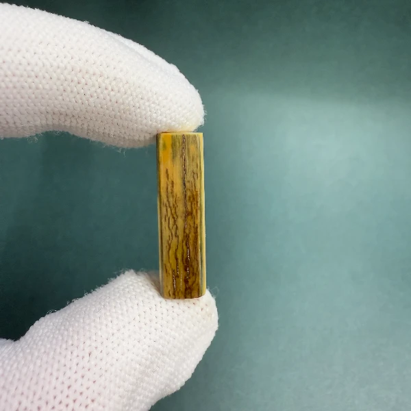 ST1029天然猛犸牙一字三通 支持鉴定 假一罚四