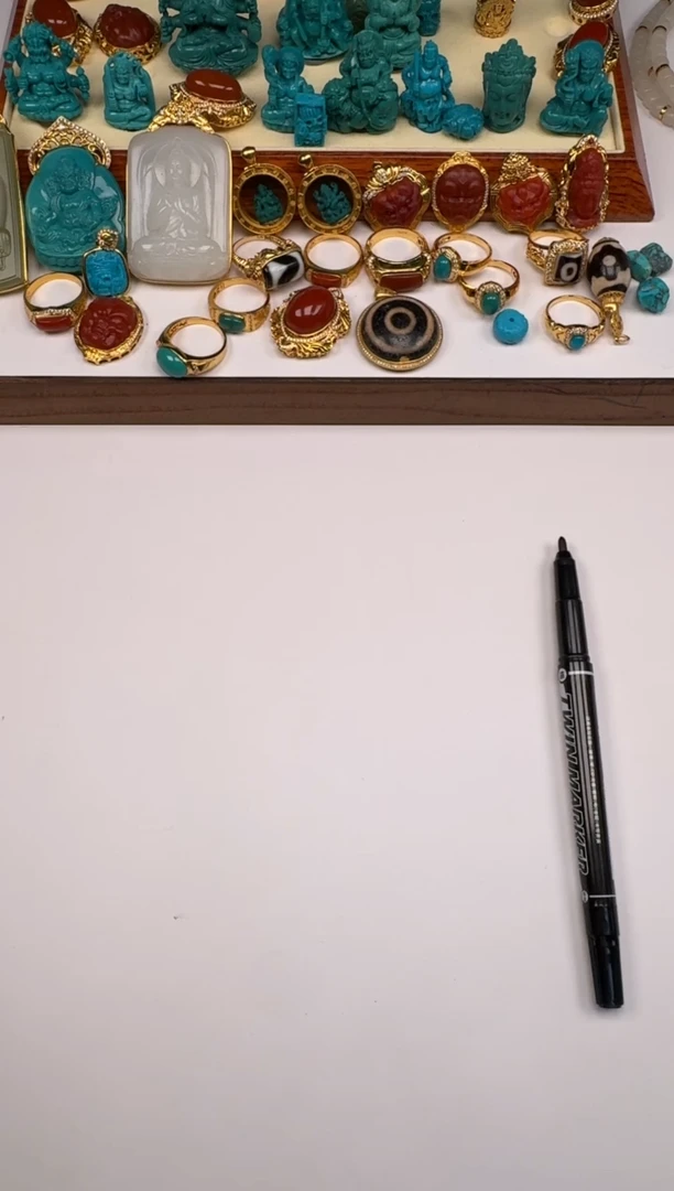 裸石蜜蜡未镶嵌前***～1111