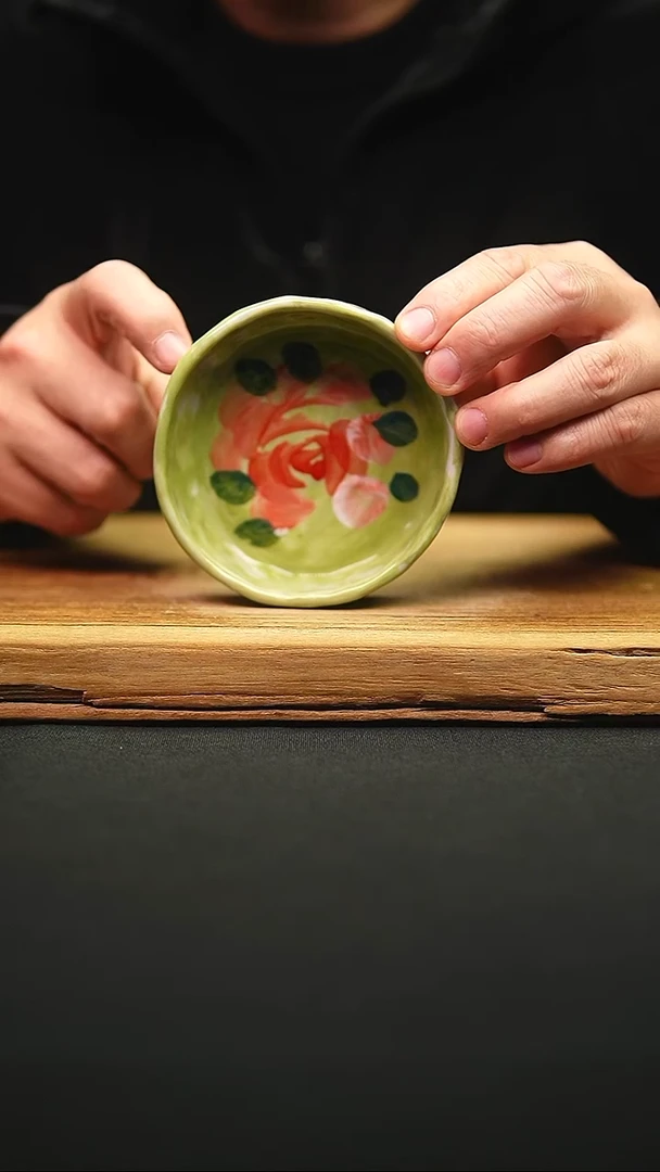 @@陶园瓷舍@@纯手工手绘@高温釉下彩