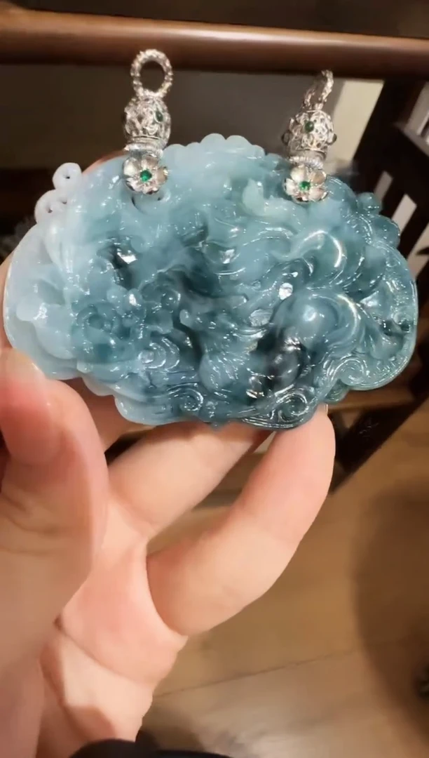 颈饰未镶嵌翡翠国风