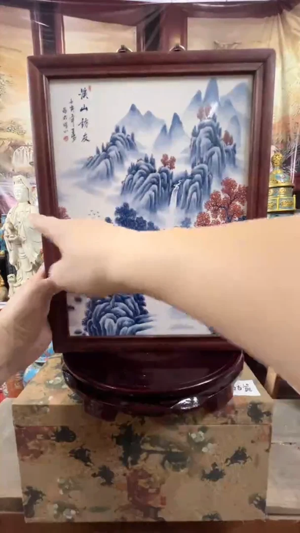 摆件现代陶瓷摆O