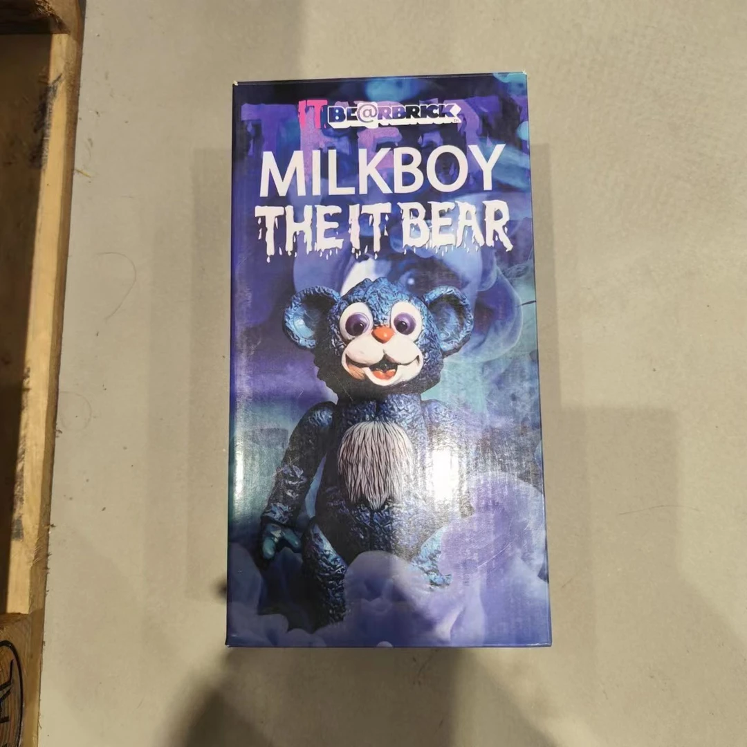 【小白】bearbrick积木熊 milkboy it bear 400%