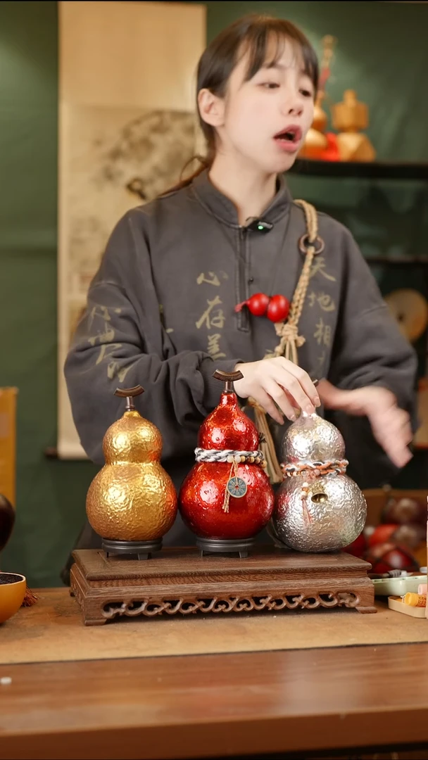 暴**禄306号精品天然大漆酒葫芦一物一拍~