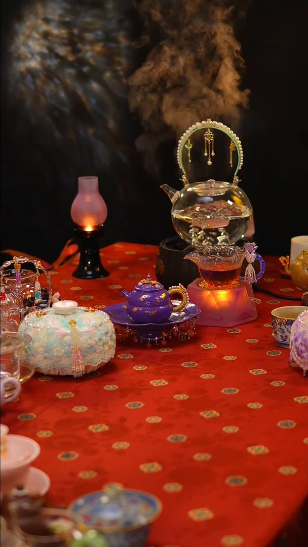 7****啊定制桌布花色茶席150*70cm