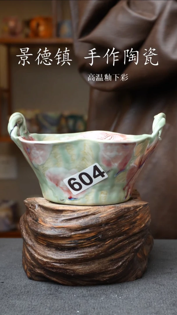 杯子陶瓷604景德镇手工手创杯子