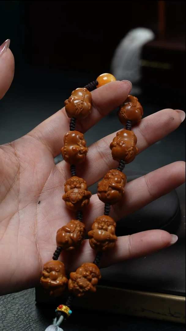 手串/手链橄榄核鱼子精品核文化