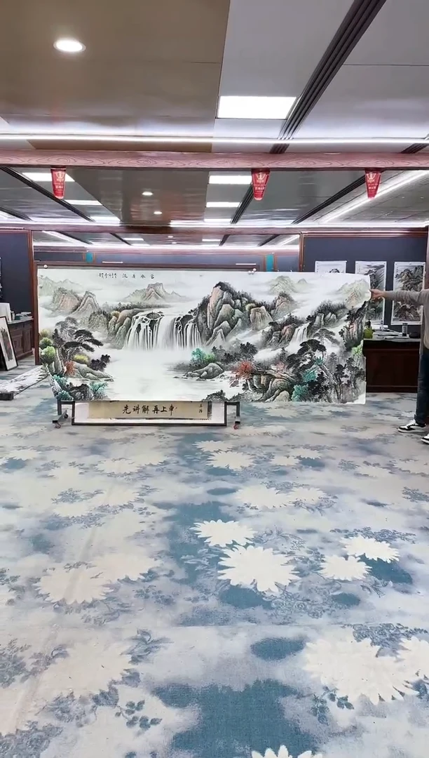 【闪购商品】绘画z邵明义-山水国画-大丈二