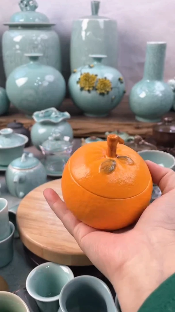 【闪购商品】特价 微瑕 慧仙青瓷