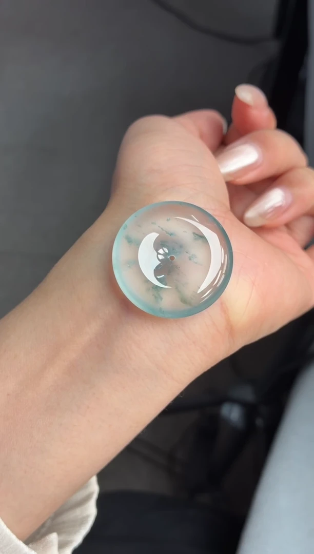 吊坠(不含链)未镶嵌翡翠27 平安扣 29.7 5.7