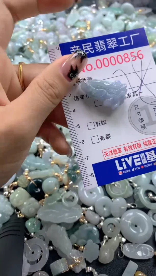 颈饰未镶嵌翡翠856