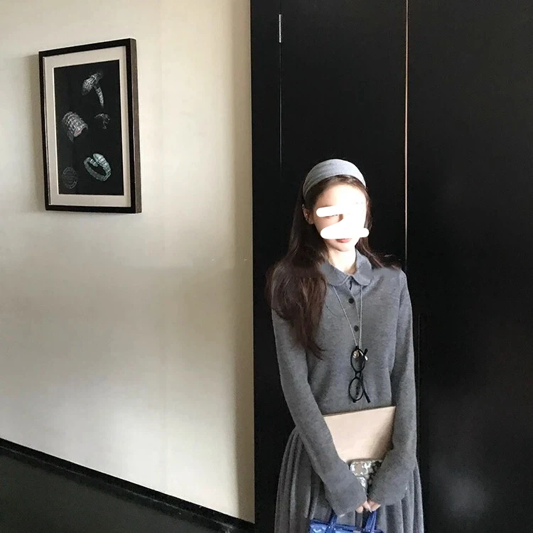 【miu系】香香软软富家女千金感温柔老钱风时尚洋气毛衣开衫套装女