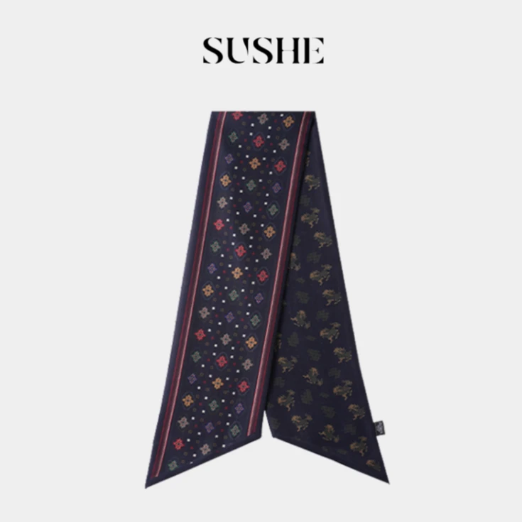 束皙SUSHE正品丝巾