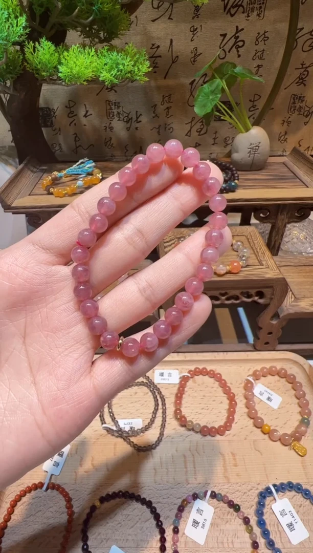 未镶嵌手串水晶手饰@@