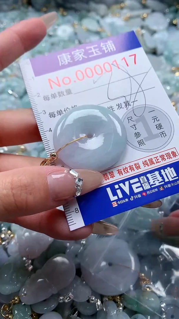 翡翠未镶嵌吊坠(不含链)117